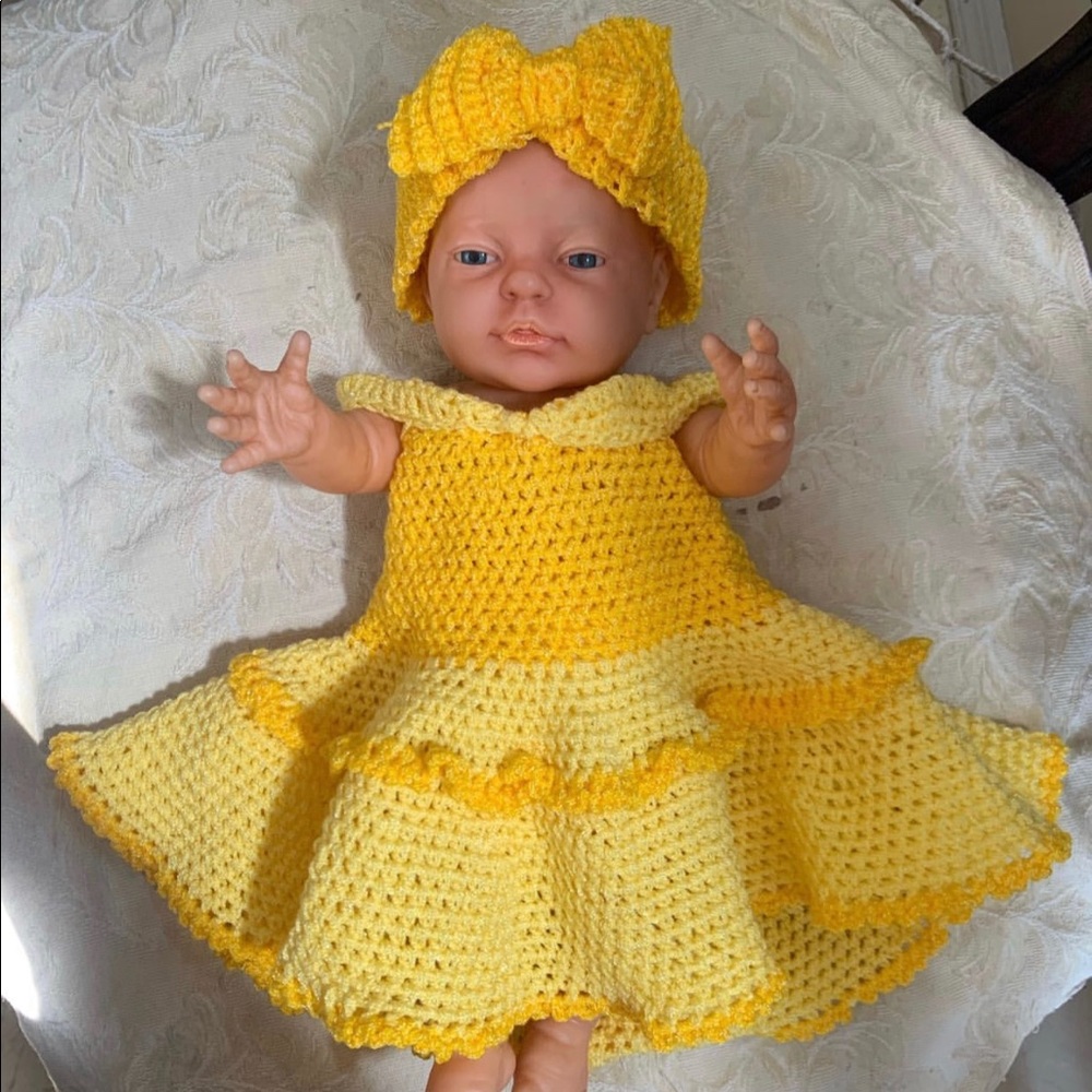 Belle Crochet Dress